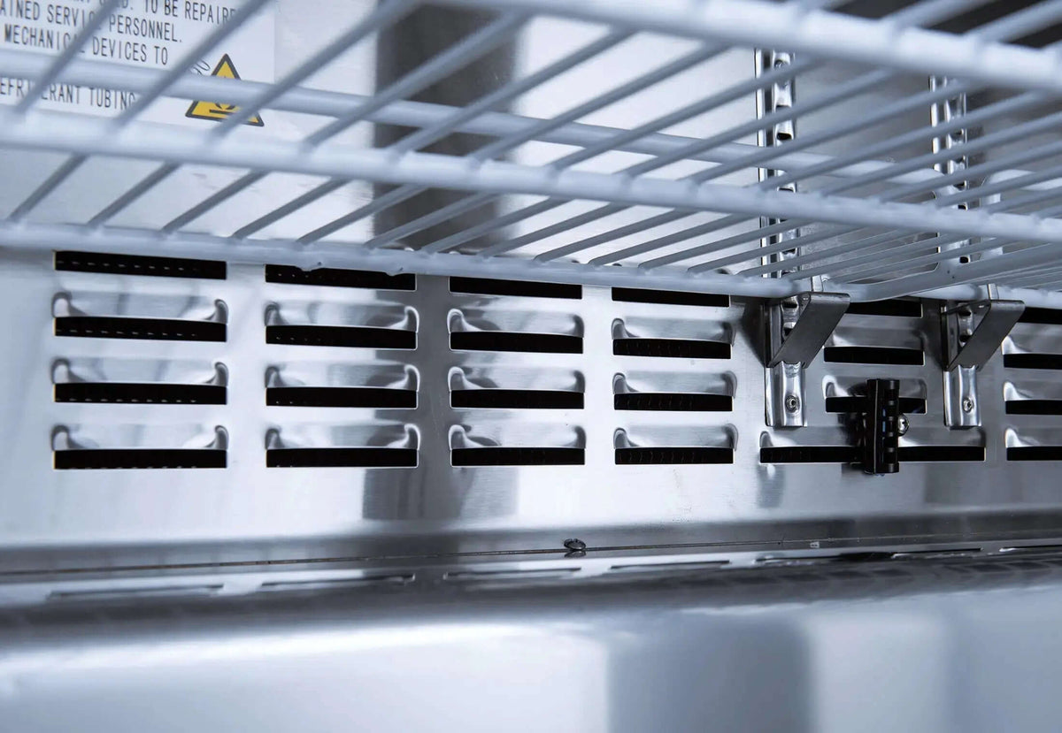 UBB-24-72G-HC Three Glass Door Back Bar Cooler - 72" WidthToronto Commercial Refrigeration