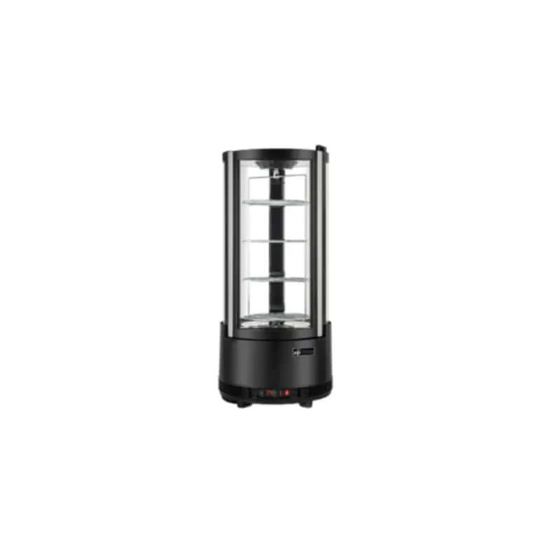 EFI CGRM-CT-2044 Round Refrigerated Countertop Display Case with Automatic Defrost for optimal product presentation.