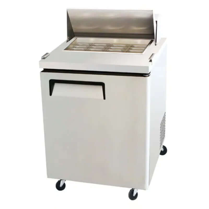 EFI CMDR1-27VC-R Commercial Mega-Top Refrigerated Prep Table with Eco-Friendly R290