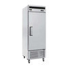 EFI F1-27VC-R commercial bottom mount reach-in freezer with robust stainless steel exterior.