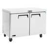 EFI FUDR2-48VC Stainless Steel Commercial Undercounter Freezer for efficient cold storage in commercial kitchens.