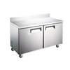 EFI FWDR2-60VCX 60-Inch Two Door Freezer Counter Work Top with stainless steel finish