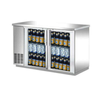 EFI CBBSGD2-48CC commercial glass door cooler displaying beverages, perfect for bars and restaurants.