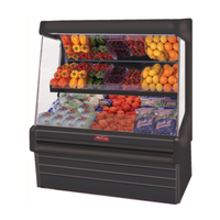 Howard-McCray SC-OP30E-5L-B-LED 63-Inch Black Open Produce Merchandiser