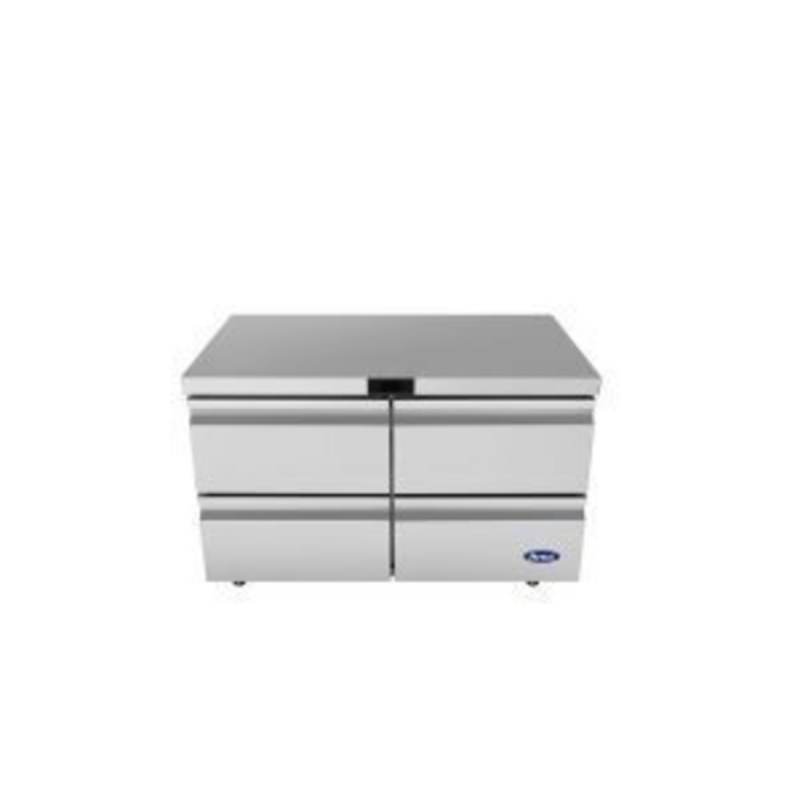 Atosa AUR48D4 48-Inch 4-Drawer Commercial Undercounter Refrigerator