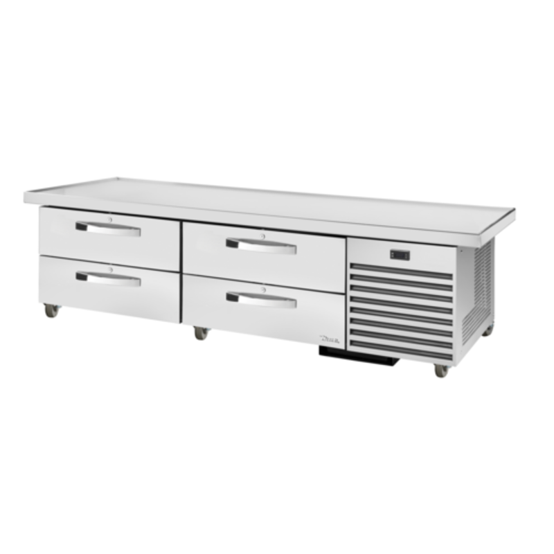 True Refrigeration TRCB-79-86-HC~SPEC3 86.25-Inch Spec Series Four-Drawer Chef Base