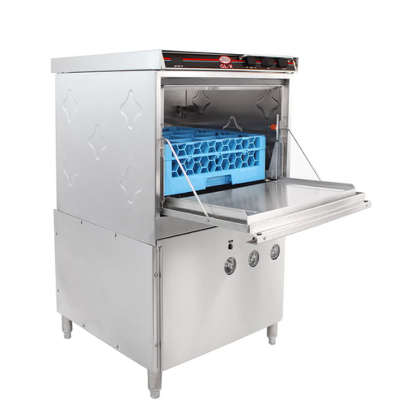 CMA Dishmachines GL-X Energy Mizer Underbar Chemical Sanitizing Glasswasher - 30 Racks/Hr