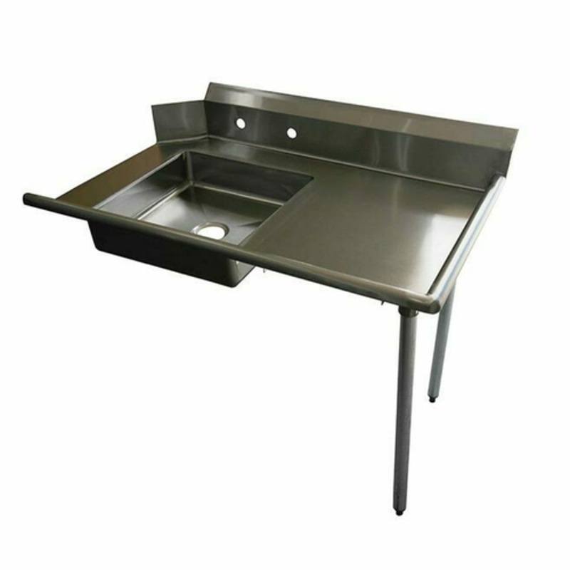 EFI SIST96R 96-Inch Stainless Steel Soiled Dishtable - Right-to-Left