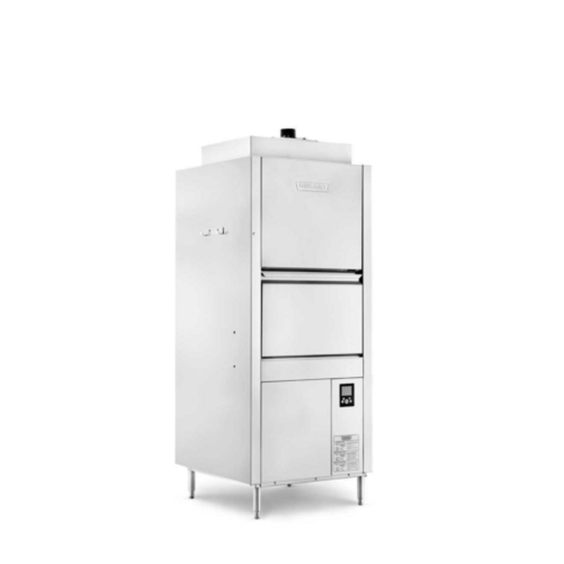 Hobart Advansys PW10N-ADV-2 High-Temp Ventless Pot and Pan Washer - 10 Pan Capacity