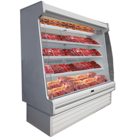 Howard-McCray SC-OM35E-4S-LED 51-Inch Open Refrigerated Packaged Meat Merchandiser