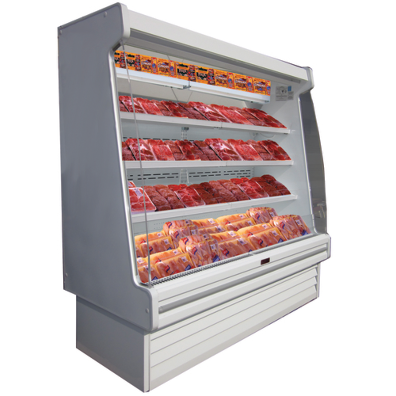 Howard-McCray SC-OM35E-4S-LED 51-Inch Open Refrigerated Packaged Meat Merchandiser