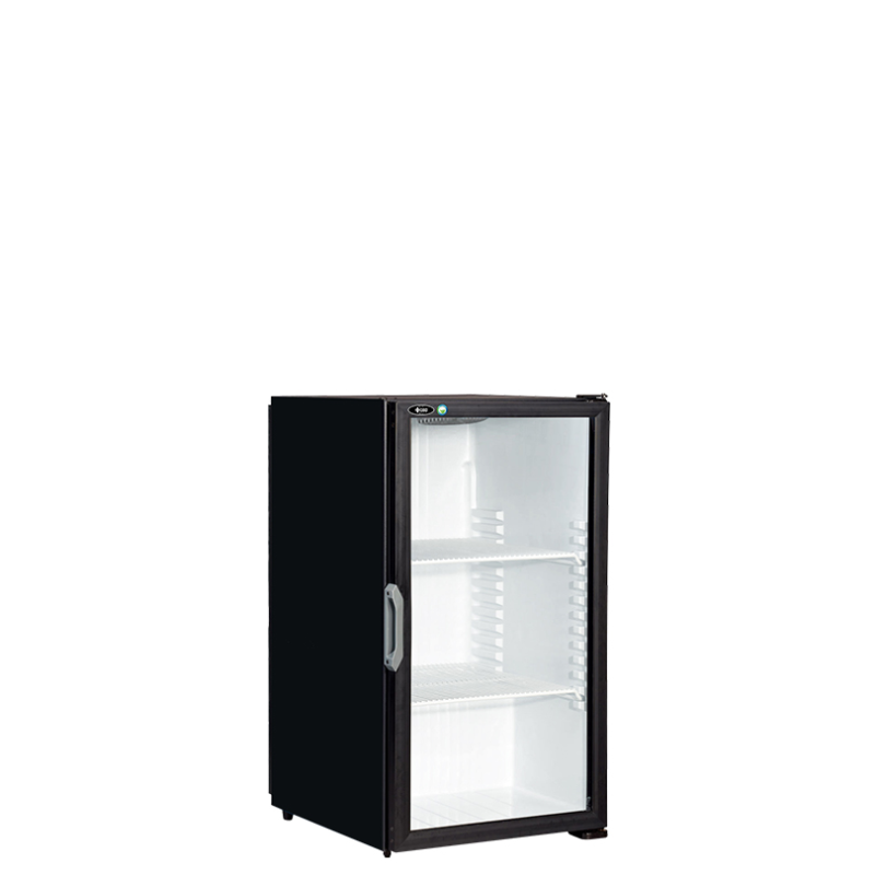 QBD DC7-HC/RX 21.5-Inch Black Medical Display Refrigerator for Pharmacy Use