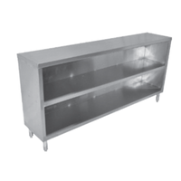 Thorinox TKOC-1836-SS 36" x 18" Commercial Stainless Steel Open Front Dish Cabinet