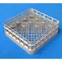 Lamber CC00052 Heavy-Duty 15.5-Inch Open Profile Glasswasher Rack