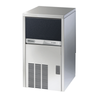 Brema CB249ABHCAWS self-contained ice machine 65 lbs for bars, clubs, hotels, and restaurants, producing premium 23-gram cube ice.