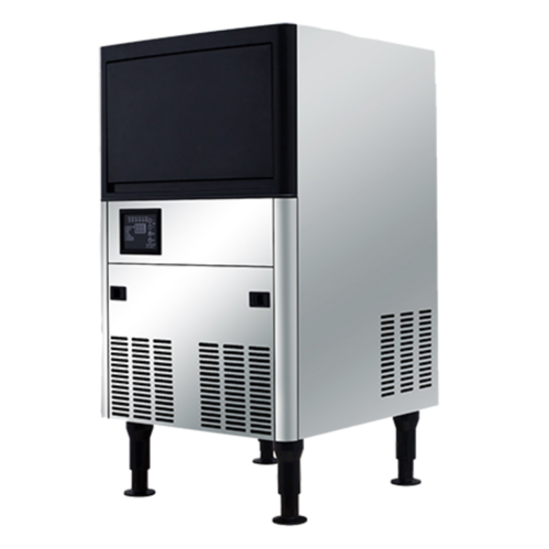 EFI IM-120 Commercial Air-Cooled Full Cube Ice Machine with 40 lb Storage Bin
