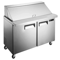 EFI CMDR2-36VCX X-Line 36-Inch 2-Door Mega Top Sandwich and Salad Prep Table