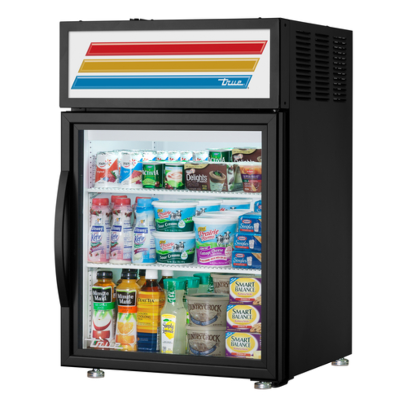 True Refrigeration GDM-05-HC~FGD01 24" Glass Door Countertop Display Refrigerator