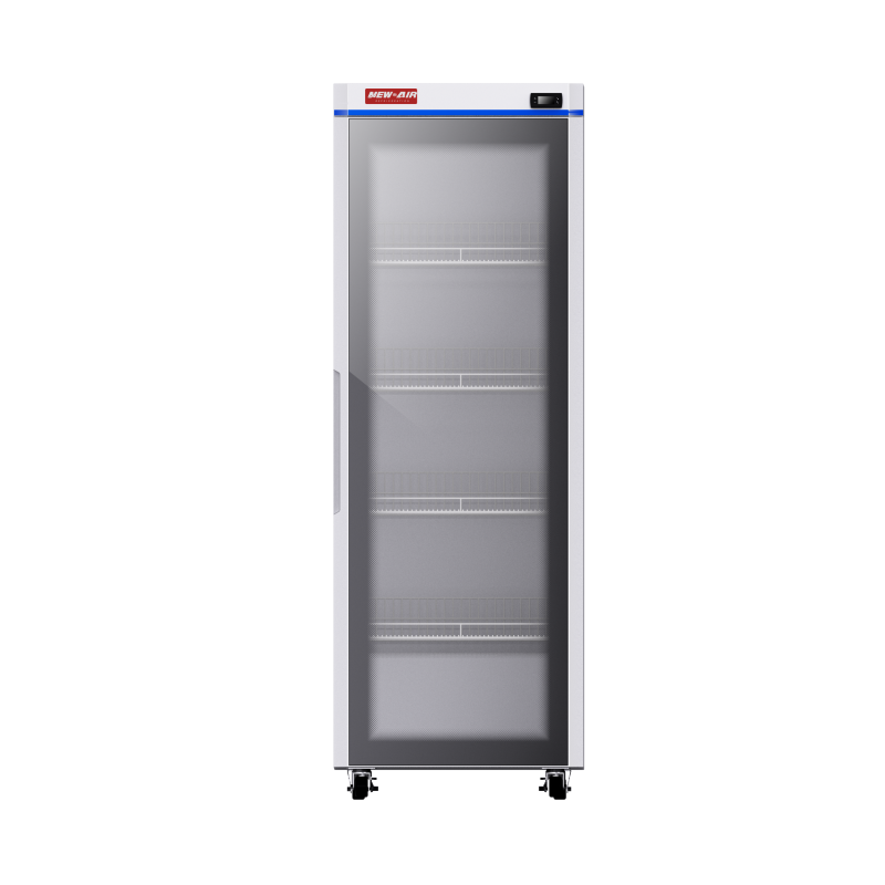 New Air NGPR-24-65H 23.38-Inch Glass Door Medical and Pharmacy Refrigerator