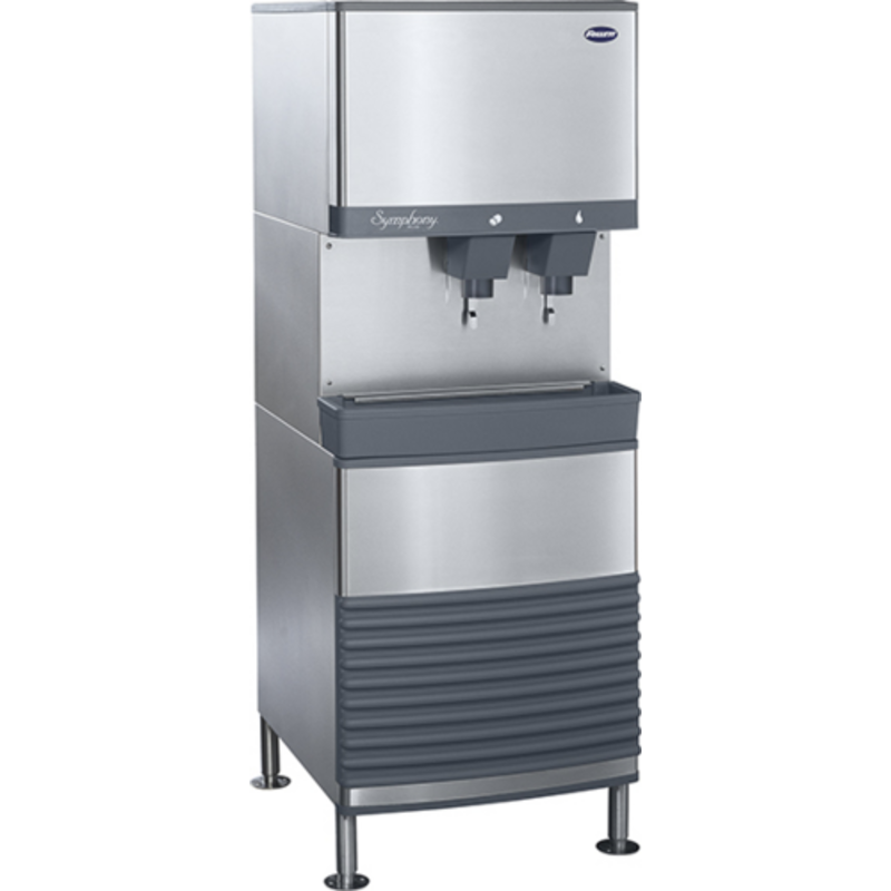 Follett 110FB414W-L Symphony Plus Freestanding Water-Cooled Ice & Water Dispenser