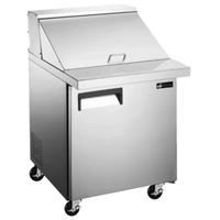 EFI X-Line CMDR1-27VCX 27.5-Inch Mega Top Refrigerated Prep Unit
