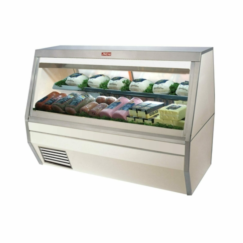 Howard-McCray 143" Stainless Steel Double Duty Deli Display Case SC-CDS35-12-S-LED