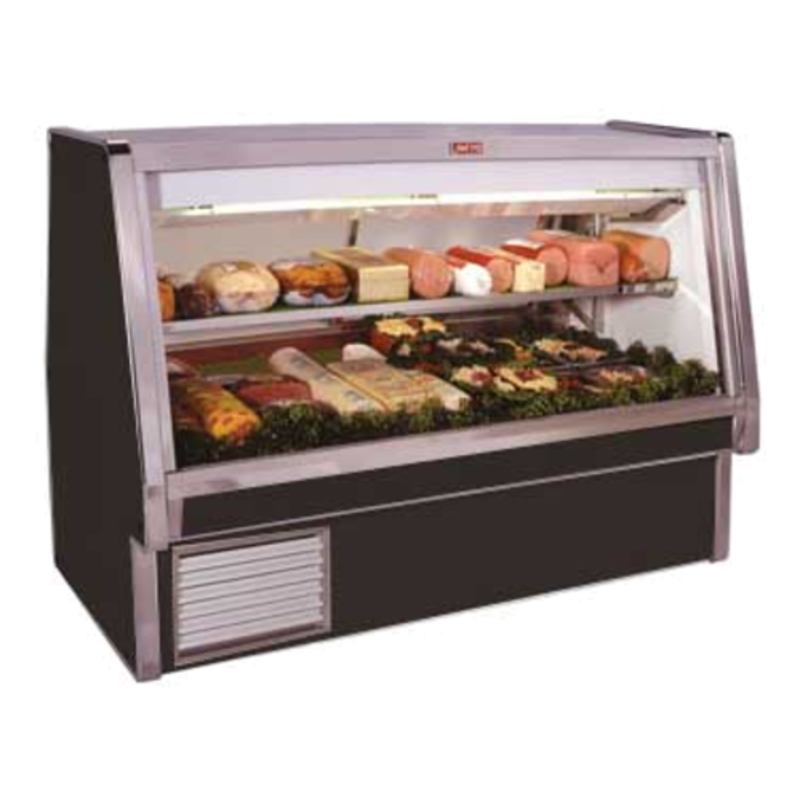 Howard-McCray SC-CDS34E-8-BE-LED 100.5-Inch Double Duty Deli Display Case with LED Lighting
