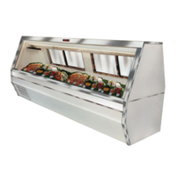 Howard-McCray SC-CFS35-4-S-LED 50-Inch Double-Duty Refrigerated Seafood Display Case