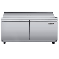 Maxx Cold MVR60SHC 61-Inch Commercial Sandwich Prep Table for efficient food preparation in commercial kitchens.
