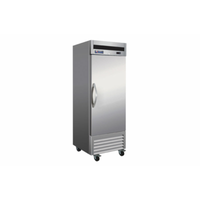 IKON IB27R bottom-mount reach-in refrigerator with solid door, designed for commercial kitchen storage.