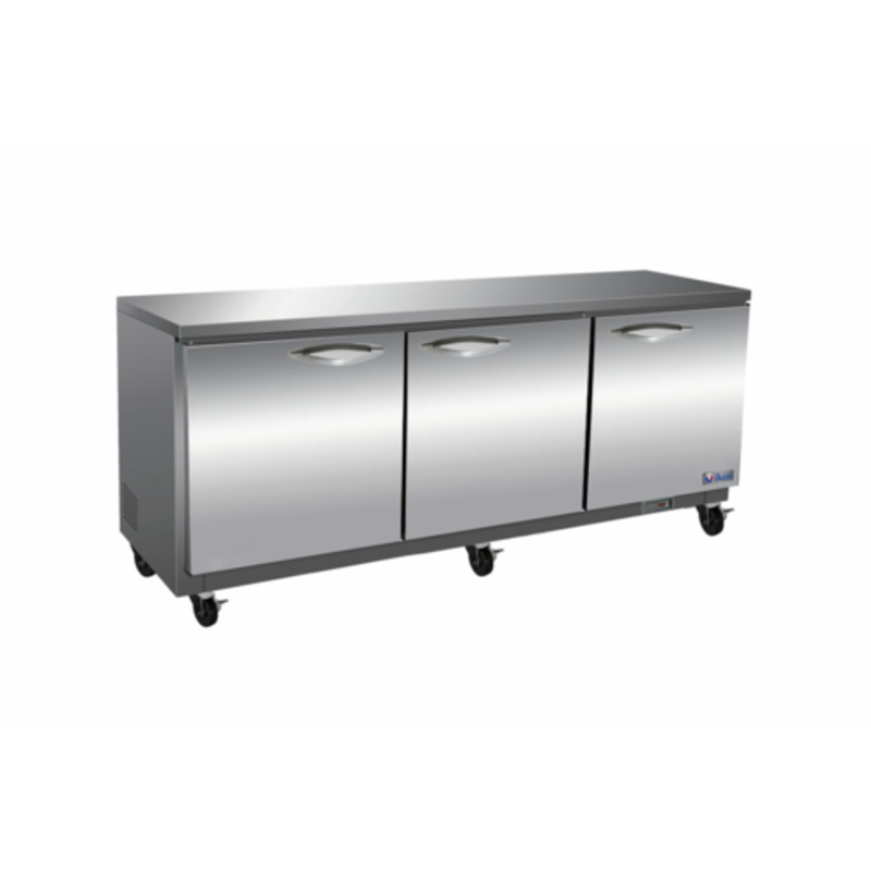 IKON IUC72R 72-Inch 3-Door Commercial Undercounter Refrigerator