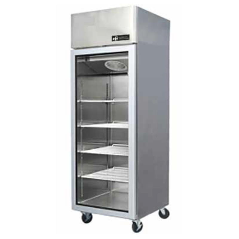 EFI C1-29GDSVC 28.7-Inch Versa-Chill Single Glass Door Merchandising Refrigerator