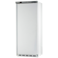 Maxx Cold MXX-23FRHC refrigerator in white, a convertible fridge freezer for commercial kitchens.
