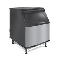 Koolaire K400 Commercial Ice Storage Bin 365 lb Capacity with sleek stainless steel design.