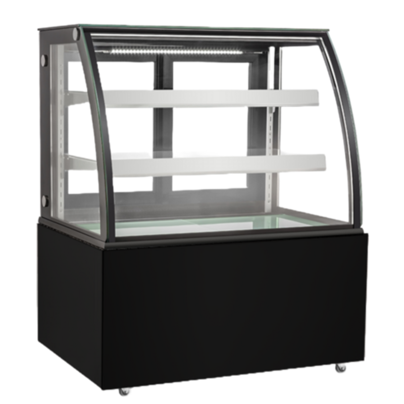 EFI CGCM-5947 59-Inch Curved Glass Deli Display Case, 17.6 Cu. Ft.