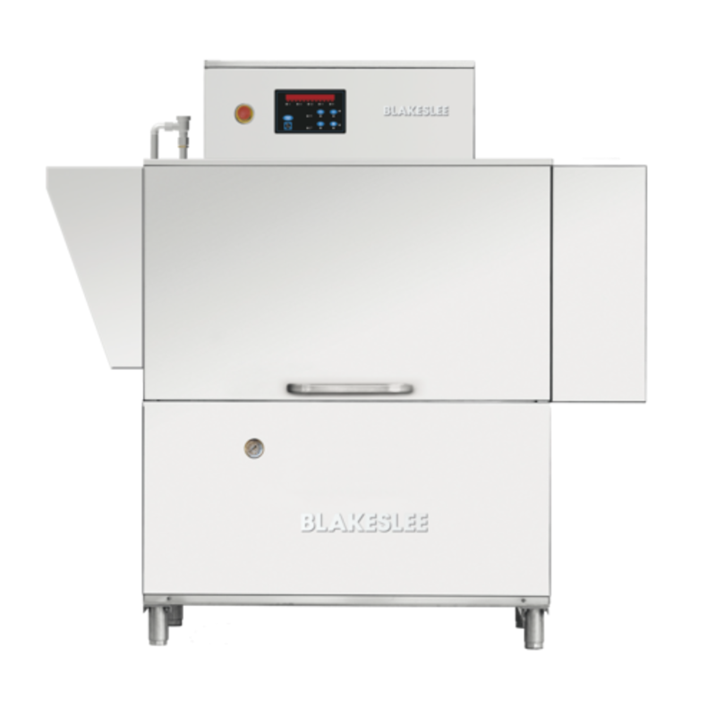 Blakeslee RC64 63-Inch High-Temperature Conveyor Dishwasher, 340 Racks/Hr