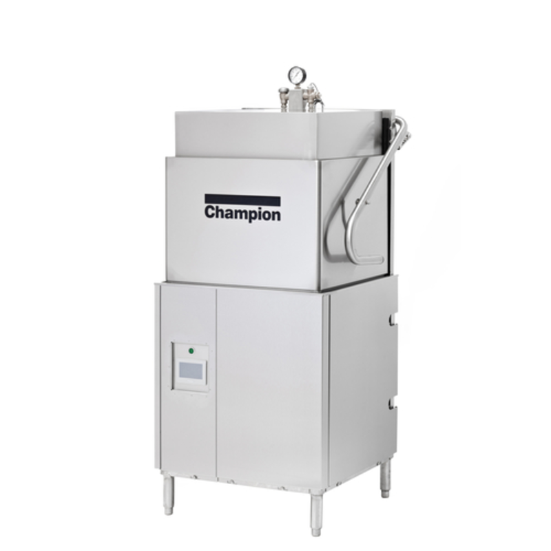 Champion DH-6000 High-Temp Door-Type Commercial Dishwasher - 60 Racks/Hr