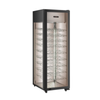 EFI CGWC-2575 25.5-Inch Commercial Wine Cooler with Glass Doors, displaying shelves for 81 bottles.