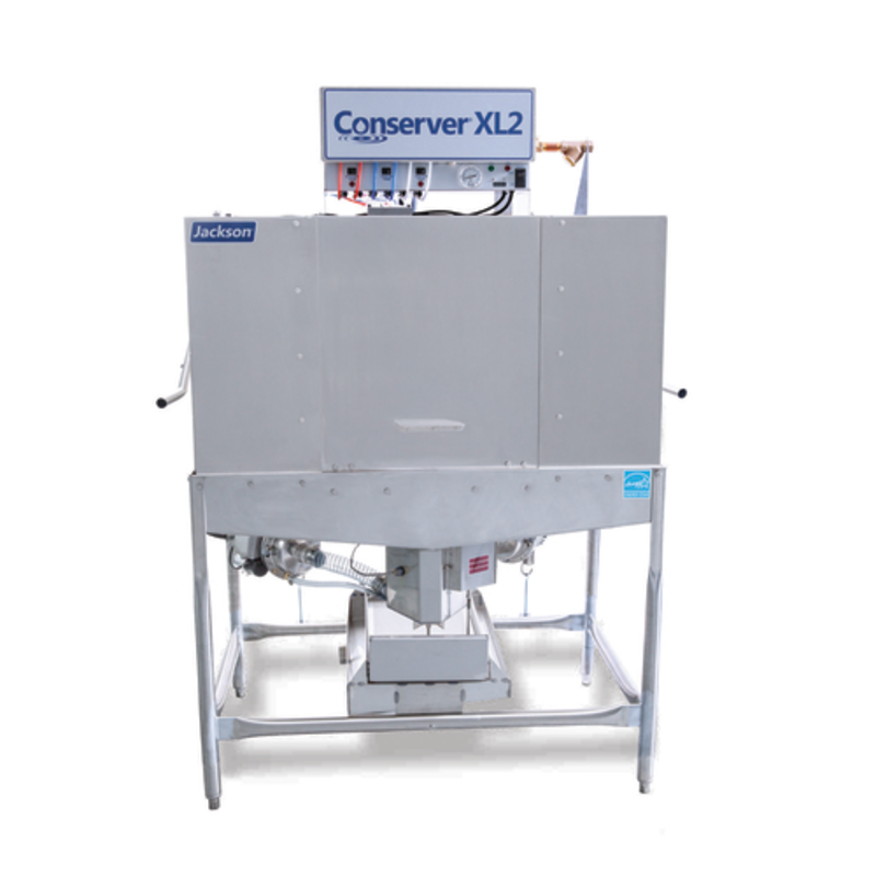 Jackson Conserver XL2C Low-Temperature Corner Double-Rack Dishwasher