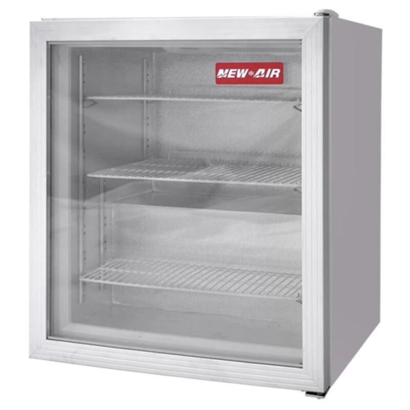 New Air NCR-20-HB 3 cu. ft. Countertop Refrigerated Glass Door Merchandiser