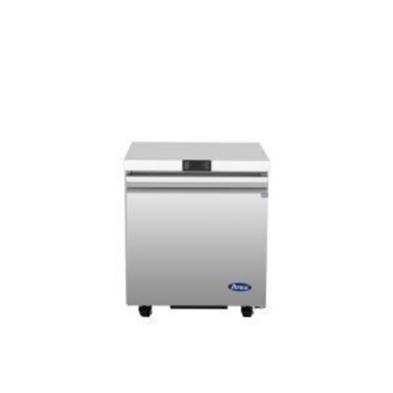 Atosa AUF27SD 27.5-Inch Solid Door Undercounter Freezer - 6.4 Cu. Ft.