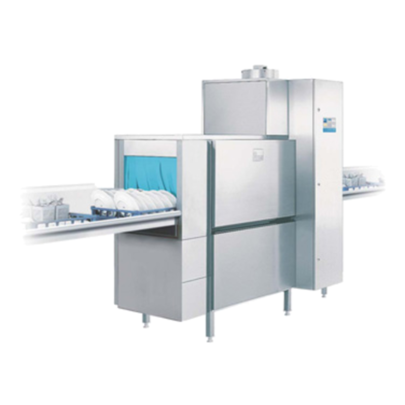 Meiko K-200 PW Single-Tank Rack Conveyor Dishwasher with Prewash - 240 Racks/Hr