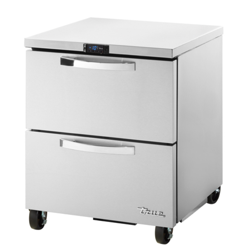 True Refrigeration TUC-27F-D-2-HC~SPEC3 27-Inch Spec Series Undercounter Drawer Freezer