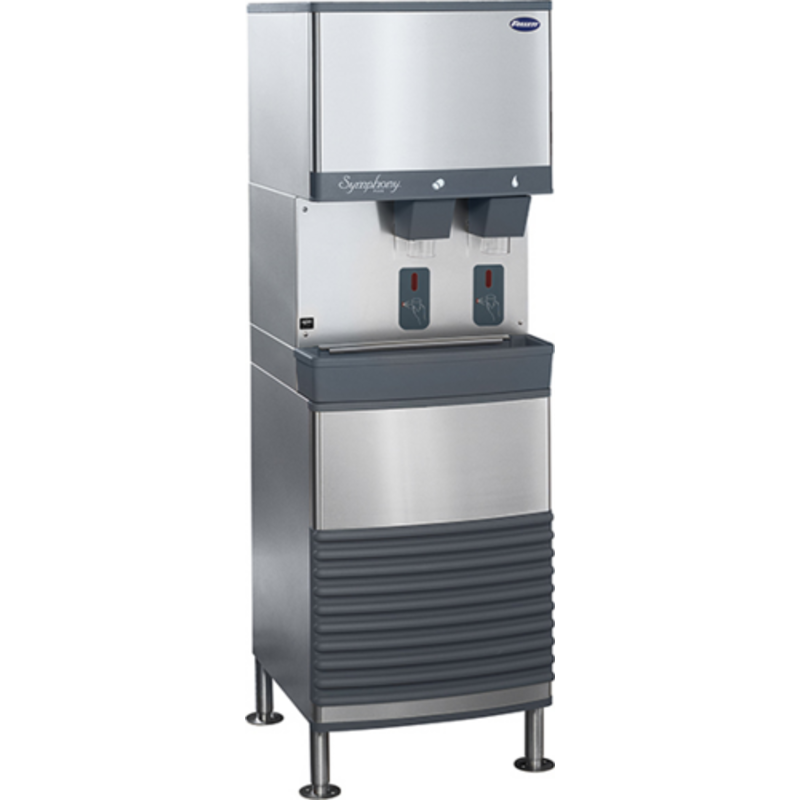 Follett 25FB414A-S Symphony Plus 425-lb Touchless Freestanding Ice and Water Dispenser