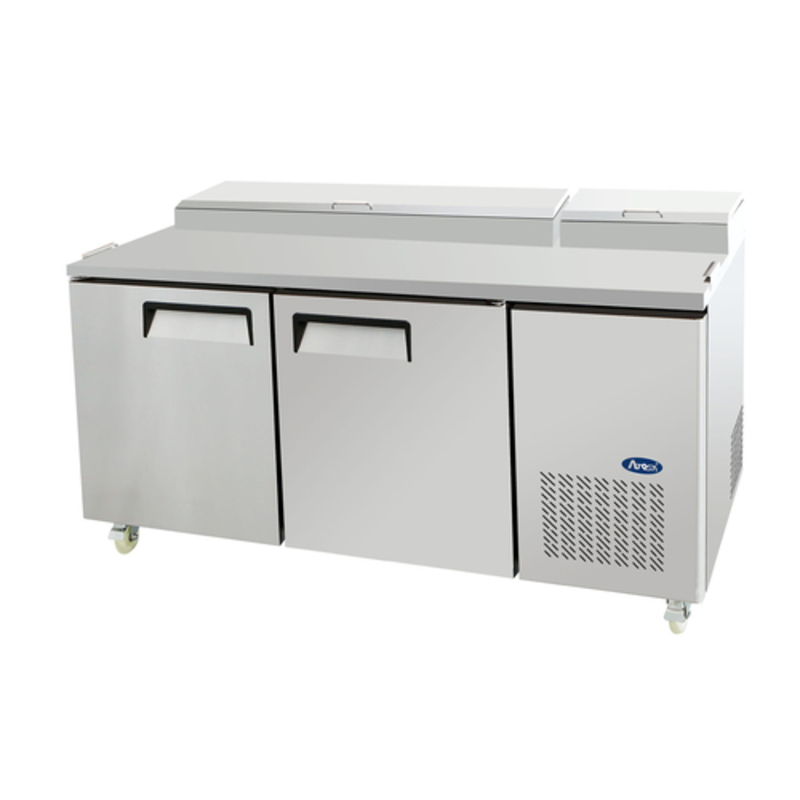 Atosa MPF8202GR 67-Inch Commercial Two-Door Pizza Prep Station