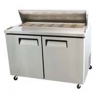 EFI Versa-Chill CMDR2-48VC 48-Inch Mega Top Refrigerated Prep Counter