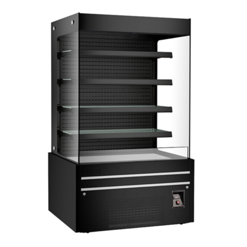 EFI CGOMB-4880 48-Inch Black Open Air Refrigerated Merchandiser