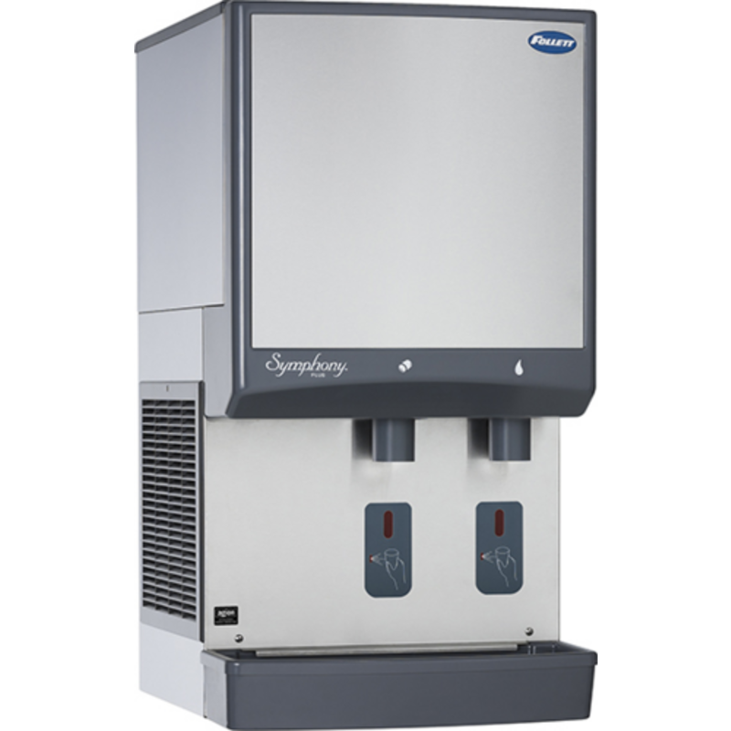 Follett Symphony Plus 50CI414W-S Countertop Water-Cooled Chewblet Ice Dispenser