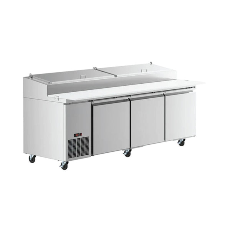 PICL3 Refrigerated Pizza Prep Table - 92" Width