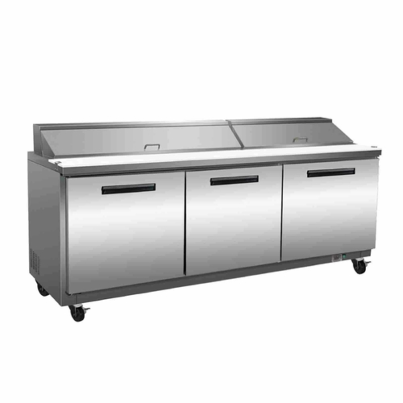 Maxx Cold MXCR72SHC X-Series 72-Inch Commercial Sandwich and Salad Prep Table